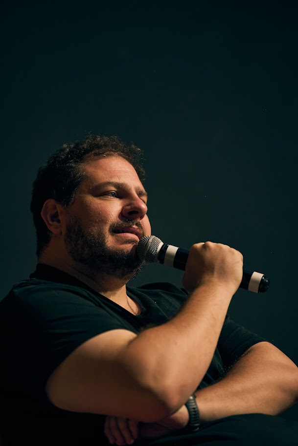 Giovani Ravagnani durante palestra sobre inovação, tecnologia e mercado jurídico.